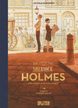 Sherlock Holmes Eine Studie in Scharlachrot (Illustrierter Roman)