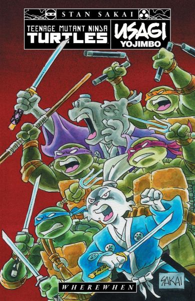 Teenage Mutant Ninja Turtles /Usagi Yojimbo WhereWhen (englisch)