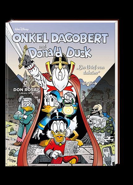 Disney Onkel Dagobert und Donald Duck Don Rosa Library 10 Ein Brief von daheim