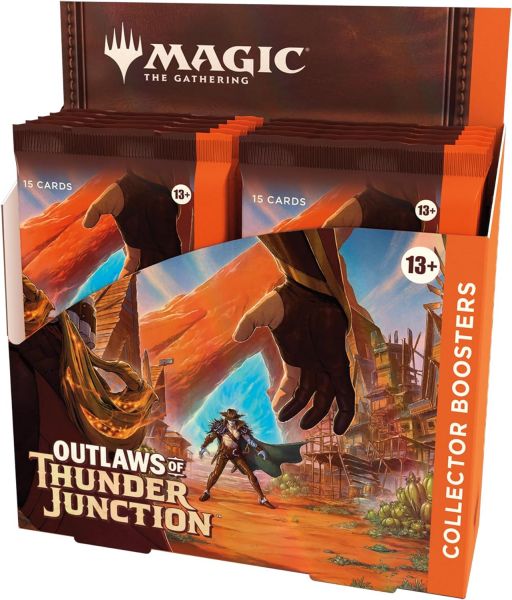 Magic the Gathering Outlaws of Thunder Junction Sammler Booster Display englisch