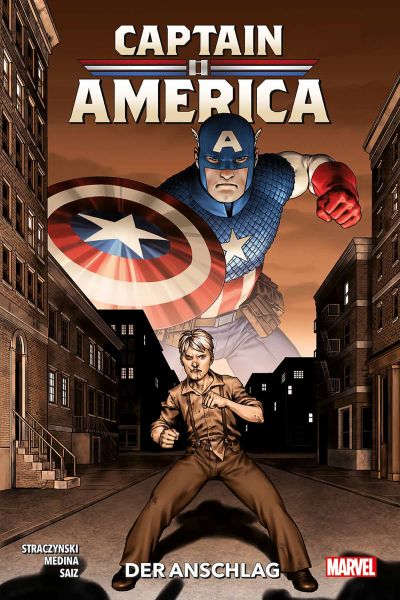 Captain America (2024) 1 Der Anschlag mit Acryl-Figur
