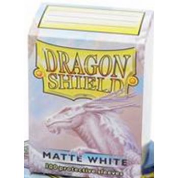 Dragon Shield Hüllen Standardgröße Matte White (100 Stück)