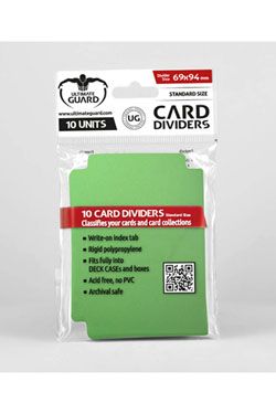 Ultimate Guard Kartentrenner Standardgröße Grün (10 Stück)