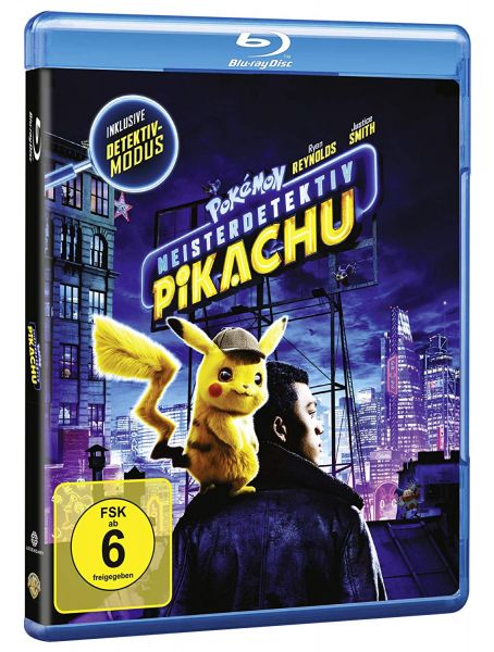 Pokemon Meisterdetektiv Pikachu Blu-ray