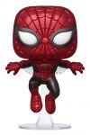 Funko POP! Marvel 80th Marvel Vinyl Figur Spider-Man (First Appearance) (Metallic) 9 cm