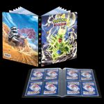 Ultra Pro 4-Pocket Kartenalbum Pokémon Karmesin & Purpur 03 Obsidianflammen