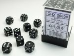 Chessex Opaque 12mm d6 Würfel-Set Schwarz/Weiß (36 Stück)